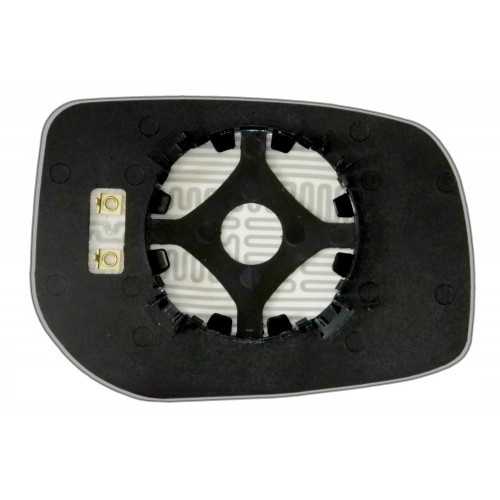 зеркальный элемент для автомобиля  TOYOTA Auris I (06-12) (L. Asf. Cr. 12V.)