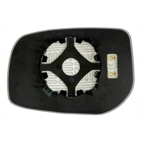 зеркальный элемент для автомобиля  TOYOTA Auris I (06-12) (R. Sf. Cr. 12V.)