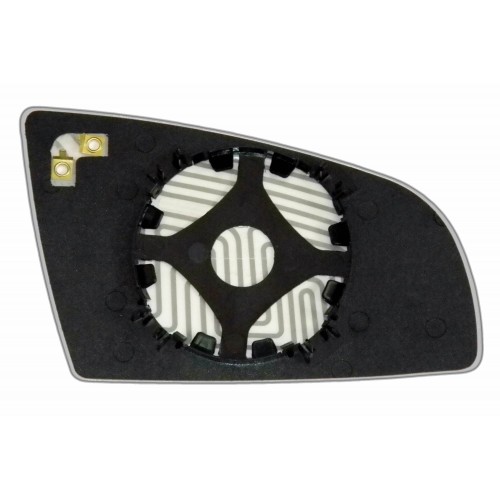зеркальный элемент для автомобиля  AUDI A6 [05-08] (L. Asf. Cr. 12V.)