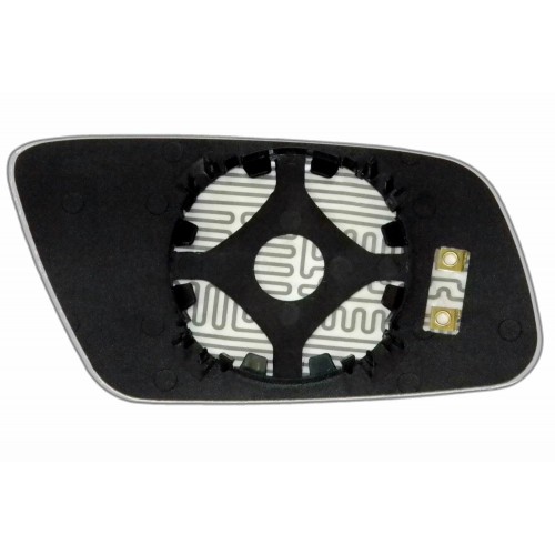 зеркальный элемент для автомобиля  AUDI A6 (98-04) [L. Asf. Blue. 12V.]