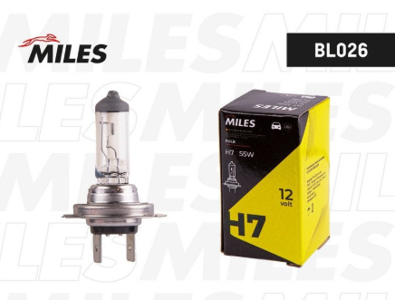 MILES BL026 Лампа H7 12V 55W PX26d