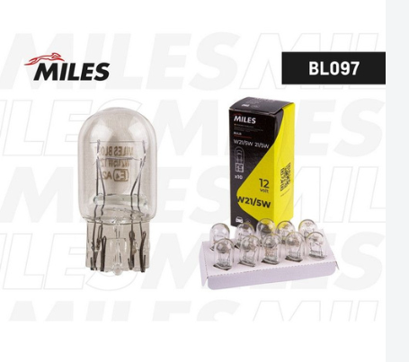 MILES BL097 Лампа стоп/габарит, W21/5W 12V (W3X16q)