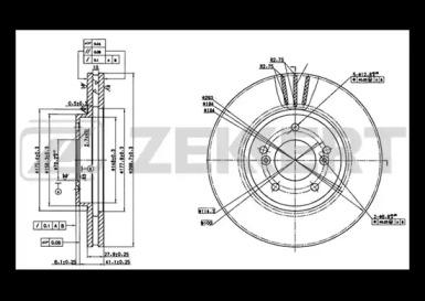 BS-5618 Zekkert для HONDA 45251SJAE92