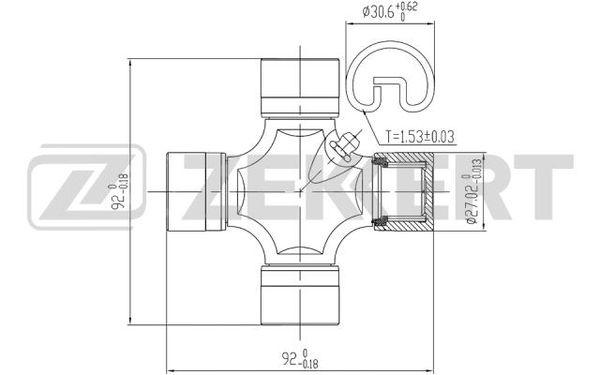 KG-1053 Zekkert для TOYOTA 04371-04030