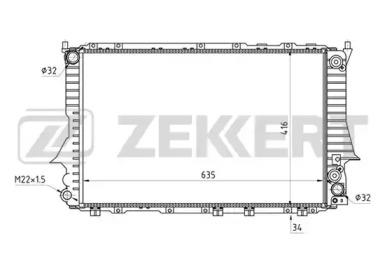 MK-1026 Zekkert для VAG 4A0121251Q