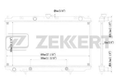 MK-1145 Zekkert для NISSAN 21460AV700