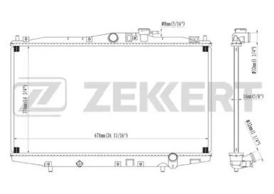 MK-1222 Zekkert для Honda 19010PAAA02