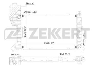 MK-1338 Zekkert для MERCEDES-BENZ 9015003100