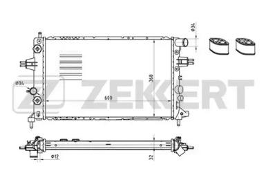 MK-1381 Zekkert для OPEL 9193267