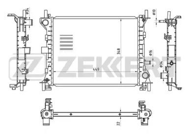 MK-1390 Zekkert для FORD 98AB8005JB