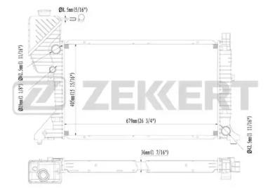 MK-1417 Zekkert для AUWARTER A9015003500