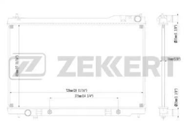 MK-1467 Zekkert для INFINITI 21460CM81B