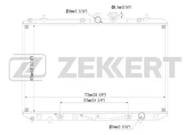 MK-1493 Zekkert для TOYOTA 1604131540