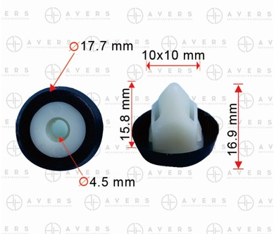 VAG N10621301 клипса