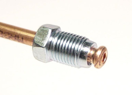 WP Z105S Штуцер тормозной трубки WPP-105S M10X1.0, L=21MM, S=10, D=5MM УНИВЕРСАЛЬНЫЙ