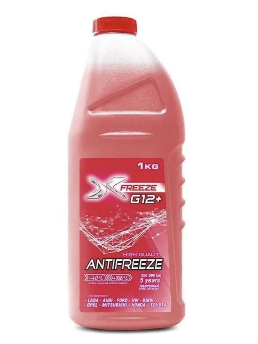 Антифриз X-Freeze 430140008 (красный) G12+ 1кг